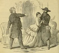 An illustration from Godey's lady's book 1861 Jan -June; Jul - Dec (1861)
