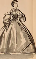 An illustration from Godey's lady's book 1861 Jan -June; Jul - Dec (1861)