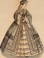 Picture 156 of 543 from Godey's lady's book 1861 Jan -June; Jul - Dec (1861), leaf 319