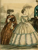 Picture 203 of 543 from Godey's lady's book 1861 Jan -June; Jul - Dec (1861), leaf 419