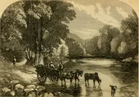 An illustration from Godey's lady's book 1861 Jan -June; Jul - Dec (1861)