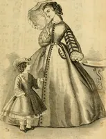 An illustration from Godey's lady's book 1861 Jan -June; Jul - Dec (1861)