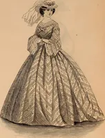Picture 288 of 543 from Godey's lady's book 1861 Jan -June; Jul - Dec (1861), leaf 639