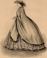 An illustration from Godey's lady's book 1861 Jan -June; Jul - Dec (1861)