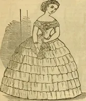 An illustration from Godey's lady's book 1861 Jan -June; Jul - Dec (1861)