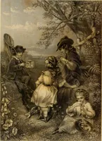 Picture 421 of 503 from Godey's lady's book 1862 Jan -June; Jul - Dec (1862), leaf 1030