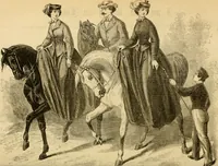 An illustration from Godey's lady's book 1862 Jan -June; Jul - Dec (1862)