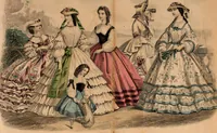 Picture 49 of 503 from Godey's lady's book 1862 Jan -June; Jul - Dec (1862), leaf 111