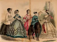 Picture 461 of 503 from Godey's lady's book 1862 Jan -June; Jul - Dec (1862), leaf 1133