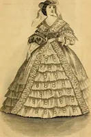 An illustration from Godey's lady's book 1862 Jan -June; Jul - Dec (1862)