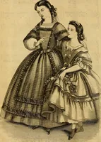 An illustration from Godey's lady's book 1862 Jan -June; Jul - Dec (1862)