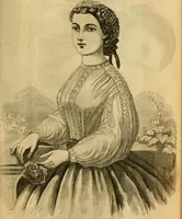 An illustration from Godey's lady's book 1862 Jan -June; Jul - Dec (1862)