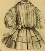 An illustration from Godey's lady's book 1862 Jan -June; Jul - Dec (1862)