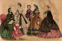 Picture 123 of 503 from Godey's lady's book 1862 Jan -June; Jul - Dec (1862), leaf 309