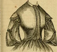 An illustration from Godey's lady's book 1862 Jan -June; Jul - Dec (1862)