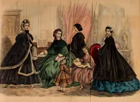 Picture 155 of 503 from Godey's lady's book 1862 Jan -June; Jul - Dec (1862), leaf 409