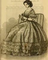 An illustration from Godey's lady's book 1862 Jan -June; Jul - Dec (1862)
