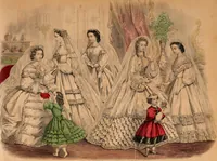 Picture 205 of 503 from Godey's lady's book 1862 Jan -June; Jul - Dec (1862), leaf 509