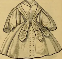 An illustration from Godey's lady's book 1862 Jan -June; Jul - Dec (1862)
