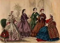 Picture 289 of 503 from Godey's lady's book 1862 Jan -June; Jul - Dec (1862), leaf 723