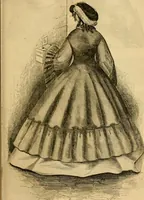 An illustration from Godey's lady's book 1862 Jan -June; Jul - Dec (1862)