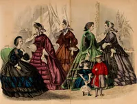 Picture 379 of 503 from Godey's lady's book 1862 Jan -June; Jul - Dec (1862), leaf 929