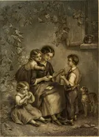 An illustration from Godey's lady's book 1863 Jan -June; Jul - Dec (1863)