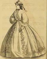 An illustration from Godey's lady's book 1863 Jan -June; Jul - Dec (1863)
