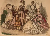 Picture 2 of 496 from Godey's lady's book 1863 Jan -June; Jul - Dec (1863), leaf 11