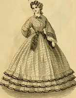 An illustration from Godey's lady's book 1863 Jan -June; Jul - Dec (1863)