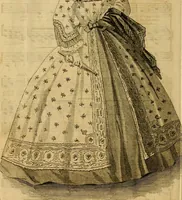 An illustration from Godey's lady's book 1863 Jan -June; Jul - Dec (1863)
