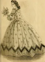 An illustration from Godey's lady's book 1863 Jan -June; Jul - Dec (1863)