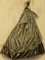 An illustration from Godey's lady's book 1863 Jan -June; Jul - Dec (1863)