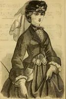 An illustration from Godey's lady's book 1863 Jan -June; Jul - Dec (1863)