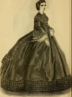 An illustration from Godey's lady's book 1863 Jan -June; Jul - Dec (1863)
