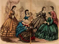 Picture 130 of 496 from Godey's lady's book 1863 Jan -June; Jul - Dec (1863), leaf 287