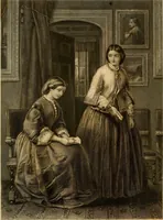 An illustration from Godey's lady's book 1863 Jan -June; Jul - Dec (1863)
