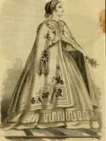 An illustration from Godey's lady's book 1863 Jan -June; Jul - Dec (1863)