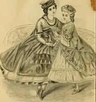 An illustration from Godey's lady's book 1863 Jan -June; Jul - Dec (1863)