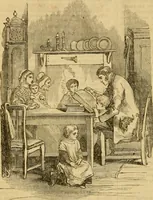 An illustration from Godey's lady's book 1863 Jan -June; Jul - Dec (1863)