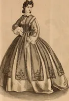 An illustration from Godey's lady's book 1863 Jan -June; Jul - Dec (1863)