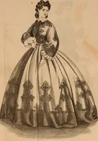 An illustration from Godey's lady's book 1863 Jan -June; Jul - Dec (1863)