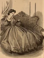 An illustration from Godey's lady's book 1863 Jan -June; Jul - Dec (1863)