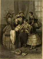 An illustration from Godey's lady's book 1863 Jan -June; Jul - Dec (1863)