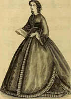 An illustration from Godey's lady's book 1863 Jan -June; Jul - Dec (1863)