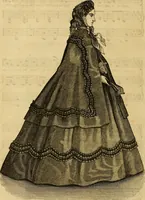 An illustration from Godey's lady's book 1863 Jan -June; Jul - Dec (1863)