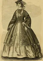 An illustration from Godey's lady's book 1863 Jan -June; Jul - Dec (1863)