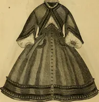 An illustration from Godey's lady's book 1863 Jan -June; Jul - Dec (1863)