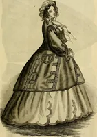 An illustration from Godey's lady's book 1864 Jan -June; Jul - Dec (1864)