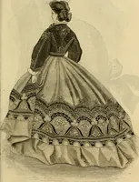 An illustration from Godey's lady's book 1864 Jan -June; Jul - Dec (1864)